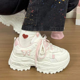 AIDASE  -  New Arrival Women's Dad Shoes Summer Butterfly Design Lightweight Platform Sneakers Height Increasing Chunky Sole Casual Walking aidase-shop