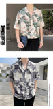 AIDASE  -  Mature Collar Tie-dyed Shirt with High-end Look and Handsome aidase-shop