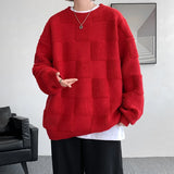 Aidase Fashion Mens Sweaters Woolen Streetwear Knitted Pullovers Size M-8XL aidase-shop