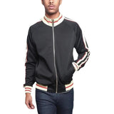 AIDASE  -  New Hot Sale Of The Season Men's Casual Sportswear Stripe Baseball Jacket Autumn Winter Open Cardigan Sweatshirt Loose Fit Comfo aidase-shop