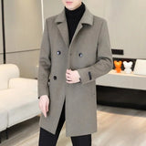 Aidase Male Coats Winter Sales Of New In Harajuku Vintage Clothing Fashion 2024 Men's Wool & Blends Jackets Y2k Korean Reviews Many
