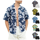 AIDASE  -  Business Attire For Men Mens 2 Piece Beach Vacation Set Shirts And Shorts Suit Outfits Bed Suits спортивный костюм мужской