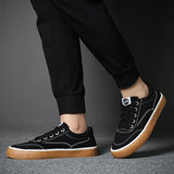 AIDASE  -  New Men's Canvas Shoes Summer Breathable Lightweight Retro Trendy Versatile Sneakers Casual Low Cut Male Canvas Footwear SS26122 aidase-shop
