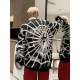41.59Aidase Autumn and Winter New American High Street Handsome Spider Lazy Style Loose Fitting Men and Women Pullover Knitted Sweater Y2k aidase-shop