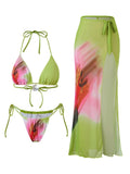 AIDASE  -  Sexy Three-piece Bikini Swimwear for Women Hot Spring Beach Fashionable And Advanced Elegant Underwear Set from Mainland Ch aidase-shop