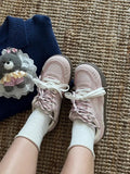 AIDASE  -  Women's New Breathable Mesh Sneakers Casual Thick Sole White Shoes Soft Bottom Versatile Niche aidase-shop