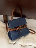 AIDASE  -  Small Jeans Bag Shoulder Bag Denim Blue Handbags Women  Armpit  Female Holiday Tote Brand Designer aidase-shop