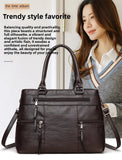 AIDASE  -  Urban Simple Style Large Capacity Soft Leather Handbag Commuter Single Shoulder Crossbody Bag Quality Feel Tote Bag aidase-shop