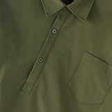 AIDASE  -  Men Shirt Lapel Long Sleeve Button Loose Casual Men Clothing Streetwear Korean Style Fashion Tops Male Shirts S-5XL aidase-shop