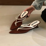 AIDASE  -  Fashion Open Toe Thin High Heels Shoes Street Style Stripper Summer Woman Slippers Party Slides Zapatos De Mujer aidase-shop