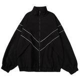 40.39Aidase Hip Hop Varsity Jacket Men High Street Patchwork Color Black Windbreaker Coats Women Spring Autumn Thin Fashion College Jackets aidase-shop