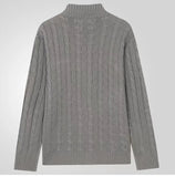 AIDASE  -  Autumn Winter Cardigan Men Knit Sweater Coat Solid Stand Collar Knitted Sweater Jackets Warm Casual Male Knitwear Outwear Jacket aidase-shop