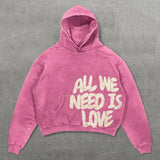 AIDASE  -  American New High Street Casual Loose Y2K Clothes Sunflower Pattern Printing Hoodies Harajuku Vintage Kawaii Zipper Sweatshirts aidase-shop