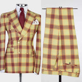 AIDASE  -  Modern Men Suits Gentleman Fashion Tailor-Made Groom 2-Pcs Coat Pant Singer Wedding Suits Formal Occasions Party Size Customized aidase-shop