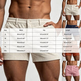 AIDASE  -  Men Corduroy Shorts Stylish Skinny Gym Sweat Shorts Summer Casual Sexy Bodybuilding Workout Short Boy Glitter aidase-shop