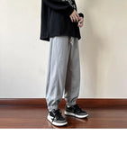 AIDASE  -  Summer Y2K Korean Style Vintage Loose Trousers Man Casual All Match Harajuku KPOP Sport Pants Fashion Style Pockets Male Clothes aidase-shop