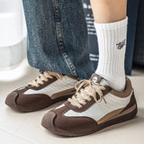 AIDASE  -  New Men Retro Color Matching German Training Shoes, Breathable Soft Bottom Lightweight Casual Sports Footwear aidase-shop
