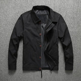 Aidase Autumn Winter Mens Oversized Jacket Casual Zip Up Zipper Jackets Plus Size Xxxl Boys Blue Black Outerwear Coat High Quality aidase-shop