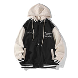 Aidase Japanese Casual Men 2-piece College Letter Printed Hooded Jacket+oversized Multi Pocket Wide Leg Pants Set Fashion Couple Suits aidase-shop