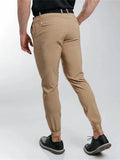 AIDASE  -  Office Business Mens Casual Pants Spring Autumn Stylish Solid Color Elastic Slim Fit Pencil Pants Men Fashion Mid Waist Trousers aidase-shop