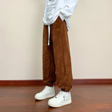 AIDASE  -  Spring Autumn New Style Loose Leisure Pants Loose Bound Foot Cover Meat High Comfortable Breathable Soft Fabric Toned Downpants aidase-shop