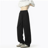 AIDASE  -  American Sle Slim Fit Knife  Pants Men Summer New Loose Large Size Drapey Wide Leg Floor Length Casual Trousers aidase-shop