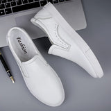 Aidase Italian Genuine Leather Men Loafers New Wedding Dress Casual Shoes Moccasins Slip On Driving Shoes High-end Formal Male Footwear