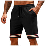 AIDASE  -  Running Workout Shorts For Men Summer Men'S Comfortable Breathable Sports Leisure Shorts Elastic High Waist Straight Leg Shorts aidase-shop