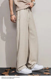 AIDASE  -  New Autumn Winter Casual Pants for Men Simple Loose Straight Retro Drapey Wide-leg Long aidase-shop