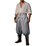 AIDASE  -  Men Medieval Pants Retro Cosplay Pants Elegant Retro Halloween Carnival Party Stage Performance Pants 9 10 aidase-shop