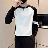 Aidase Thick Men's Knit Sweater Long Sleeve Loose Fit Knitwear Harajuku Original Vintage Clothing Deals Y2k Casual Pullovers Male