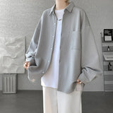 Aidase Autumn Japanese Style Oversized Harajuku Shirt Men Casual Loose Blouse Plus Size 5XL-M All Match Fashion Streetwear Male Clothes