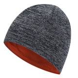 Aidase Men's Trendy Warm Ski Beanie Hat Women's New Outdoor Fashion Double-sided Wearable Thick Autumn and Winter Knitted Pullover Hat aidase-shop