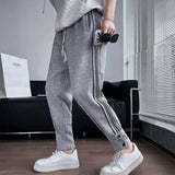 Aidase Man Sweat Pants Hip-hop Wide Leg Baggy Y2k Men's Sweatpants New Items In Flated Slim Korean Style Vintage Casual Trousers aidase-shop
