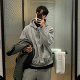 Aidase Autumn Pocket Hoodies Men Oversize Fashion Hooded Sweatshirt Men Street wear Korean Loose Pullover Hoodies Men Hoodie M-2XL