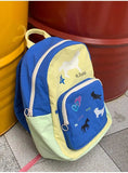 AIDASE  -  Niche Backpack for Women with Graffiti Design Energetic and Artistic Color Blocking Student Backpacks Commuting Backpack aidase-shop
