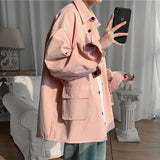 24.99Aidase Jackets Men Leisure Chic Long Sleeves Korean Style All-match Simple Trendy Male Clothing Baggy Autumn Streetwear Harajuku New aidase-shop