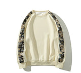 =Aidase men's winter fashion Retro Sweatshirt Sleeve Embroidery Patchwork Trendy Sweatshirt Men Women Loose Active Sweatshirt Long Sleeve Casual Tops aidase-shop