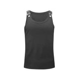 AIDASE  -  Summer New Men's Tide Dark Elastic Sling Tank Tops Sleeveless T-shirt Fashion Streetwear Style Sports Knitted Vest aidase-shop