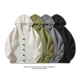 Aidase 2024 Autumn Mens Sweater Cardigan Knitted Long Sleeve Male Casual Fashion Knitwear Clothing aidase-shop