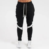 Aidase Mens Sports Joggers Casual Stitching Pants Fitness Men Sportswear Tracksuit Bottoms Skinny Sweatpants Gyms Track Pants aidase-shop