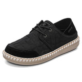 AIDASE  -  Men's Two-Way Wear Driving Shoes Slip-On Beijing Style Casual Fishing Boat Shoes Breathable Low Cut Comfortable All-Season aidase-shop