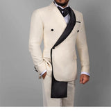 Aidase New Arrival Men Suits Slim Fit Fashion Notch and Shawl Lapel Blazer Set Chic Business Formal Party Office Wedding Tuxedo 2 Piece aidase-shop