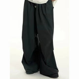AIDASE  -  New Hong Kong Style Casual Paratrooper Pants Solid Spring Summer Overalls Retro Loose Versatile Fashion Sports Trousers aidase-shop