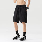 AIDASE  -  Summer Track Cargo Shorts Men's Streetwear Fashion Loose Casual Lightweight Quick Dry Beach Shorts Cityboy Short Pant aidase-shop