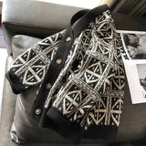 AIDASE  -  Thickened Double Knit Sweater Open Cardigan Men's Loose Autumn Winter V-neck Sweater with New Outerwear Knitted Wool aidase-shop