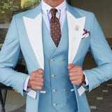 AIDASE  -  New Arrival Men's Formal Suit with Plus Size Options for Wedding Parties Trajes Elegante Para Hombres Trajes De Hombre aidase-shop
