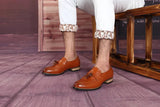 AIDASE  -  Retro Tassel Loafers Men's Fashion Stylist Personality Trendy Shoes Korean Style Low Top Anti-Slip Rubber Sole Casual Loafers aidase-shop
