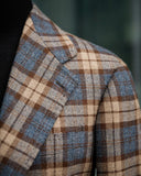 Aidase Plaid Wedding Suit Coat For Men Slim Fit Single Breasted Overcoat Business Office Jacket Custom Made Only Blazer aidase-shop