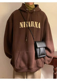 Women's Pullover Winter Printed Y2K American Sweatshirts Hooded Coat Couple Korean Autumn Clothes Streetwear For Men Hoodies aidase-shop